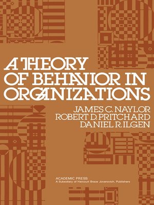 cover image of A Theory of Behavior in Organizations